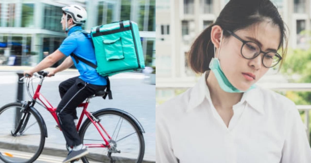Namumutla at Hindi Mapakali ang Rider nang Iabot sa Kaniya ang In-Order Niyang Pagkain; Natawa na Lamang Siya nang Malaman ang Dahilan